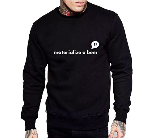 Moletom Careca GAS Materialize o Bem