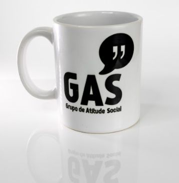 Caneca Porcelana GAS