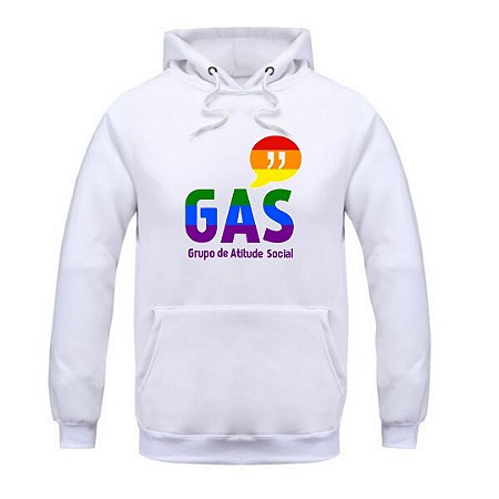 Moletom Canguru GAS Arco-íris