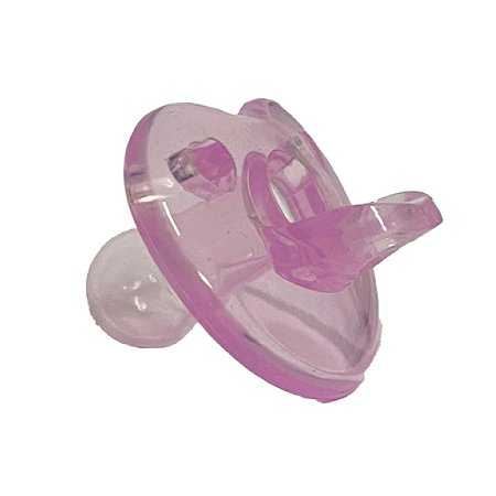 Chupeta de Silicone Convencional - Rosa