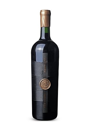 VINHO FINO TINTO SECO DESVENDE 750 ML + CAIXA DE MADEIRA