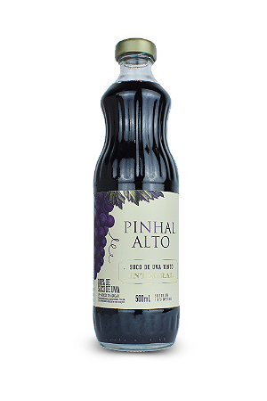 SUCO DE UVA TINTO PINHAL ALTO INTEGRAL/500 ML