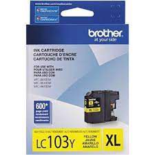 Cartucho de Tinta Brother LC-103Y LC103 Amarelo (original)