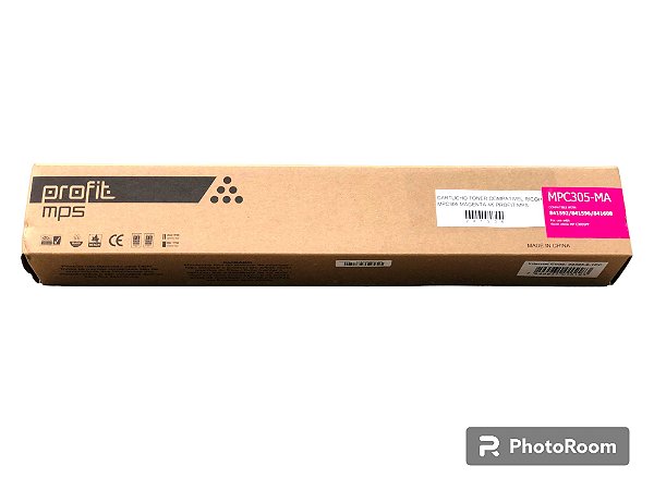 CARTUCHO TONER COMPATIVEL RICOH MPC305  MAGENTA 4K PROFIT MPS