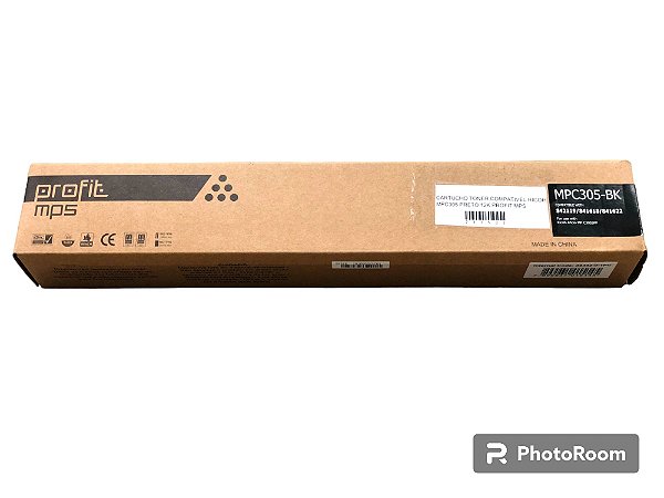 CARTUCHO TONER COMPATIVEL RICOH MPC305  PRETO 12K PROFIT MPS