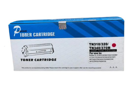 Cartucho de Toner Comp. com Brother TN 310/320/340/370 MAG 1,5K OF .