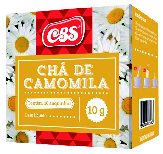 Chá CBS Camomila 10x10G