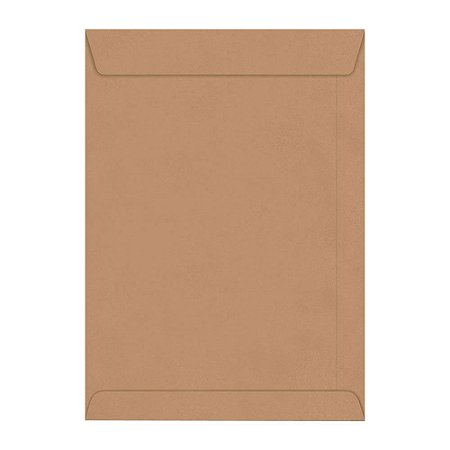 Envelope Kraft Natural 294x324mm - 80g pct c/ 100 un