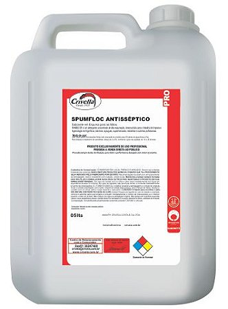Sabonete Espuma Spumfloc Antisséptico 5L