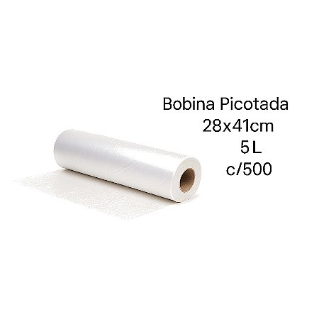 Bobina Picotada 28x41cm 5L c/500