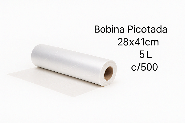 Bobina Picotada 28x41cm 5L c/500