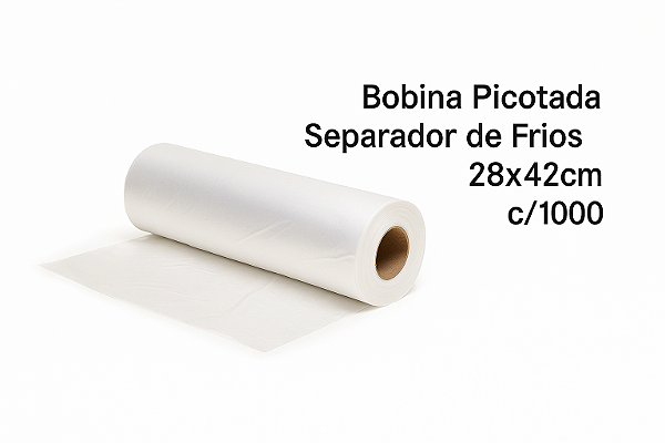 Bobina Picotada Separador de Frios 28x42cm C/1000