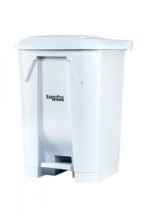 LIXEIRA BRANCA 50L SUPERPRO SOLUTION 1X4