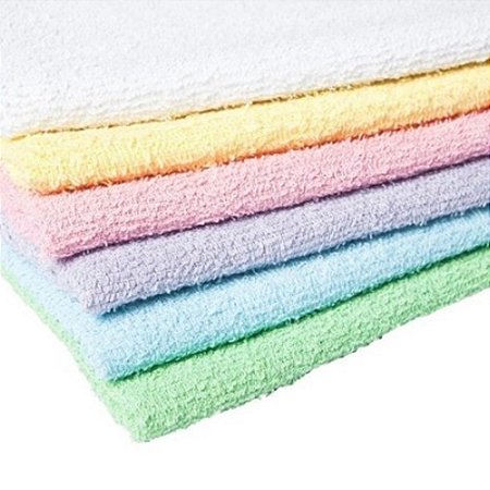 Pano de Prato Felpudo com Bainha 43x65cm Sem Estampa Ref.:2101