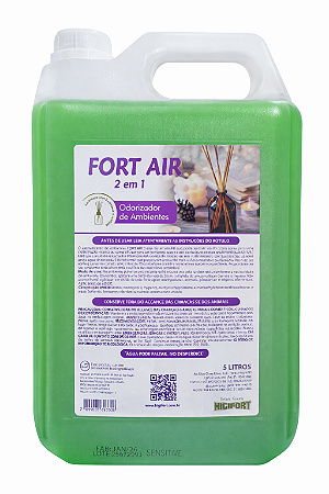 Aromatizante de Ambientes Fort Air Capim Limão5L