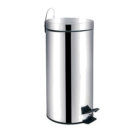 Lixeira c/ Pedal Inox Agata 30L