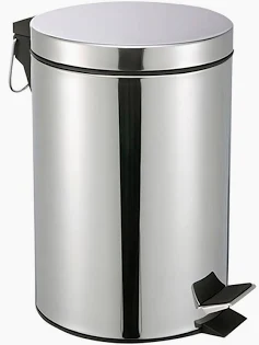 Lixeira c/ Pedal Inox Agata 12L