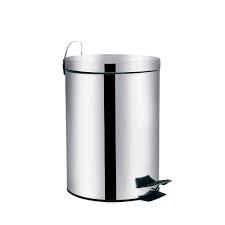 Lixeira c/ Pedal Inox Agata 5L
