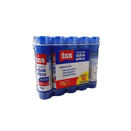 Cola em Bastão Branca Tris 10g