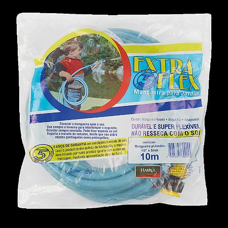 Mangueira Extra Flexível 1/2 2mm PVC 10m