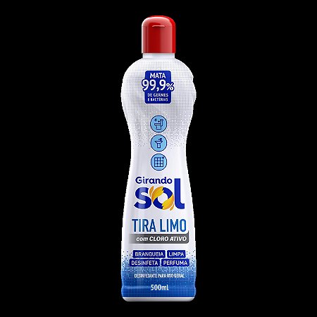 Limpador Banheiro Tira Limo Cloro Ativo 2 em 1 500ml