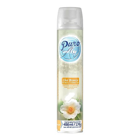 Neutralizador Puro Ar 400ml 170g Chá Branco