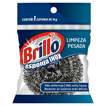Esponja Brillo Inox