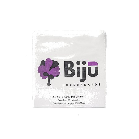 Guardanapo Biju 100% Celulose 30x30cm - Fardo Fechado c/20 Pacotes