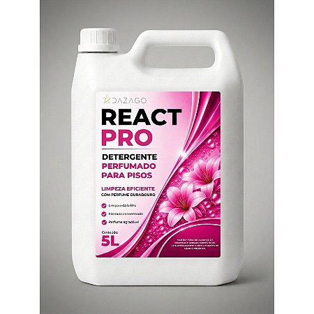 React Pro - Detergente Perfumado 5L