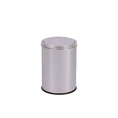 Lixeira Inox Basculante 12 Litros