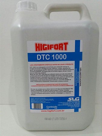 Detergente Neutro DTC 1000 Concentrado 1:60 5L