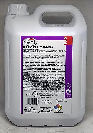 Limpador Desinfetante Peróxi Lavanda 5L