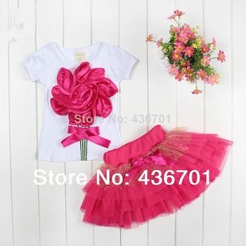 Conjunto de saia e blusa
