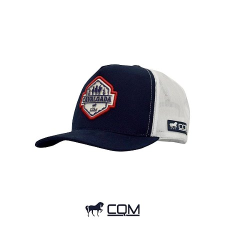 Boné CQM - CAVALGADA AZUL - CQM OFICIAL