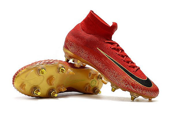 mercurial cr7 vermelha