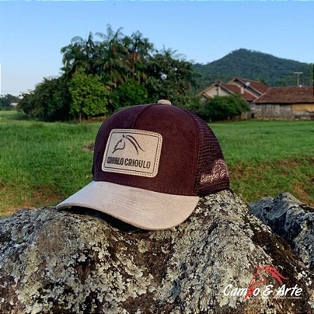 Boné Infantil Trucker Horse Style  - Campo & Arte