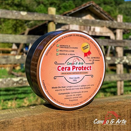 Cera Protect p/ Couro - Campo & Arte