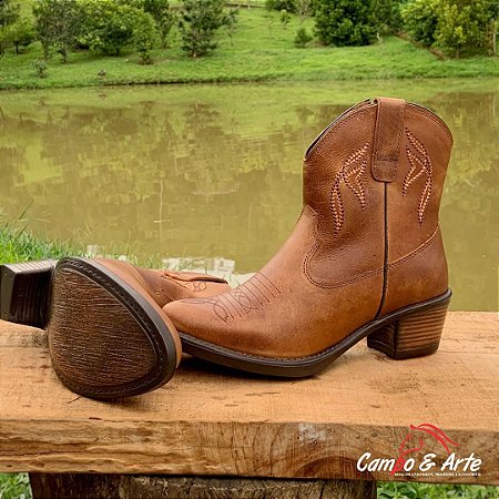 Bota hot sale campo feminina