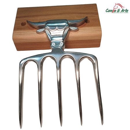 Garfo 5 Pontas Polido