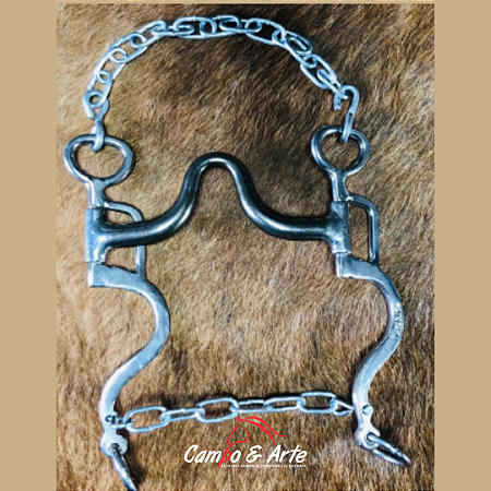 Freio Capão do Leão Perna S Inox