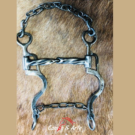 Freio capão do leão de ferro Bridão estrela