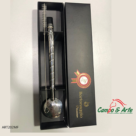 BOMBA ARTEZANAL C/ ROSCA MIL FUROS EM INOX