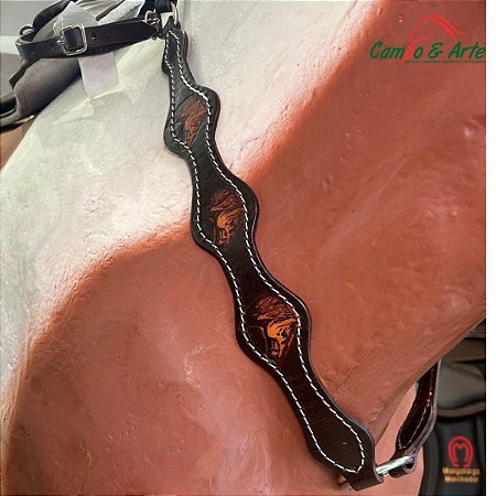 Peitoral de Sola c/ Argola Trabalhada