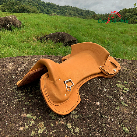 Sela N°3 Anatômica SEM Gato - Cor Mostarda