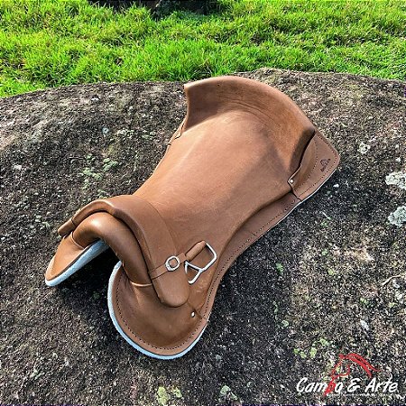 Sela N°3 Freio de Ouro Anatômica c/ Trava - Cor Graxo