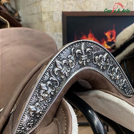 Sela Chapeada Freio de Ouro Anatômica n°3 - Cor Graxo