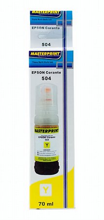 Refil De Tinta Compatível Epson Corante Yellow 504/544 70ml