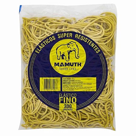 Elástico Borrachinha Látex Borracha Dinheiro 250g 300 Unid