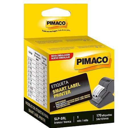 Etiqueta Adesiva Pimaco Slp Srl 54mmx101mm C/ 170 Etiquetas