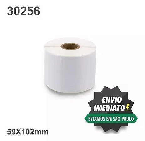 15 Rolos Etiqueta 30256 59x102 Impressora Label Writher 450
